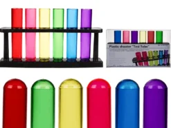 Koeputki shottilasit värikäät 40 ml 6 kpl/pkt