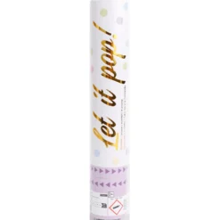Konfettitykki pastelli 28 cm