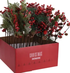 Koristeoksa joulu 49 cm 1 kpl, lajitelma 6 eri vaihtoehtoa