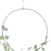 Koristerengas led-valoilla musta 42 cm
