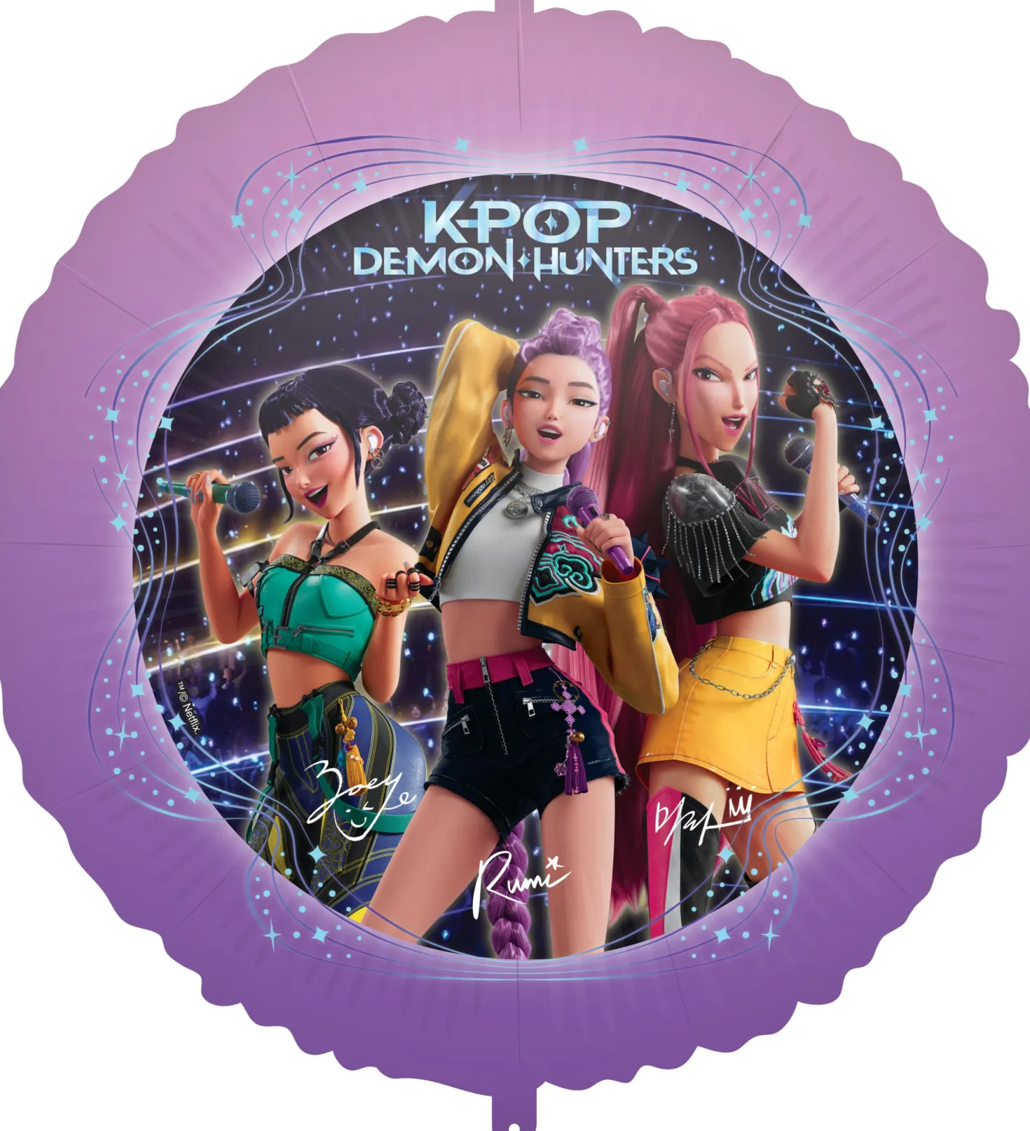 K-Pop Demon Hunters tavallinen foliopallo