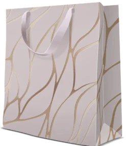 Lahjakassi aallot premium v.pun M 20 x 25 x 10 cm 1 kpl/pkt