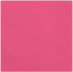 Lautasliina pinkki, 33 x 33 cm 20 kpl/pkt