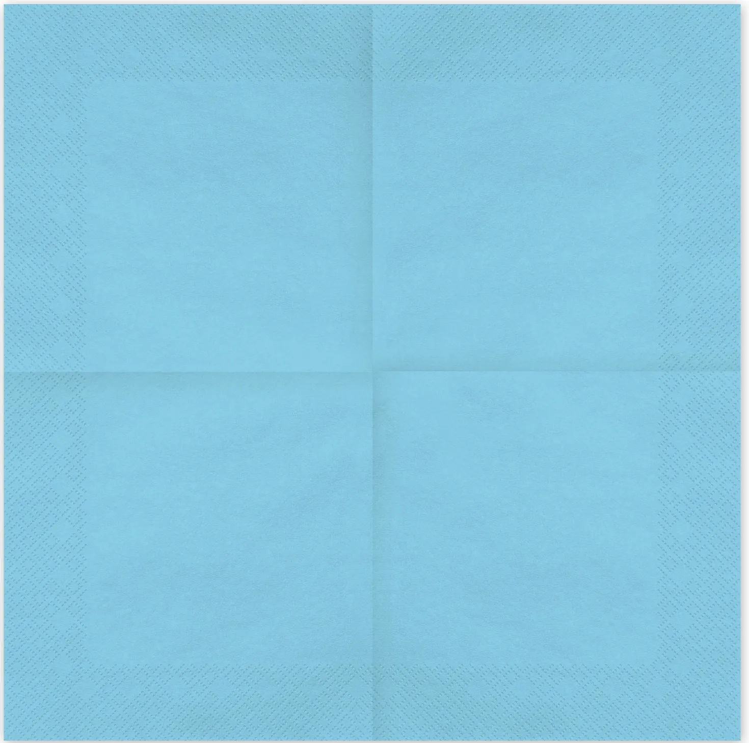 Lautasliina vaaleansininen, 33 x 33 cm 20 kpl/pkt