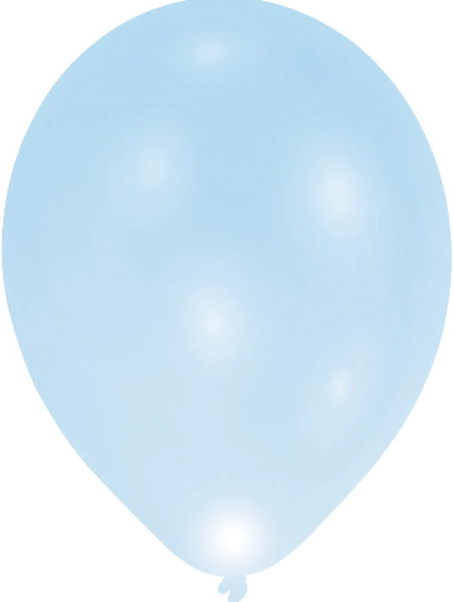 LED-ilmapallo 27 cm vaaleansininen 5 kpl/pss