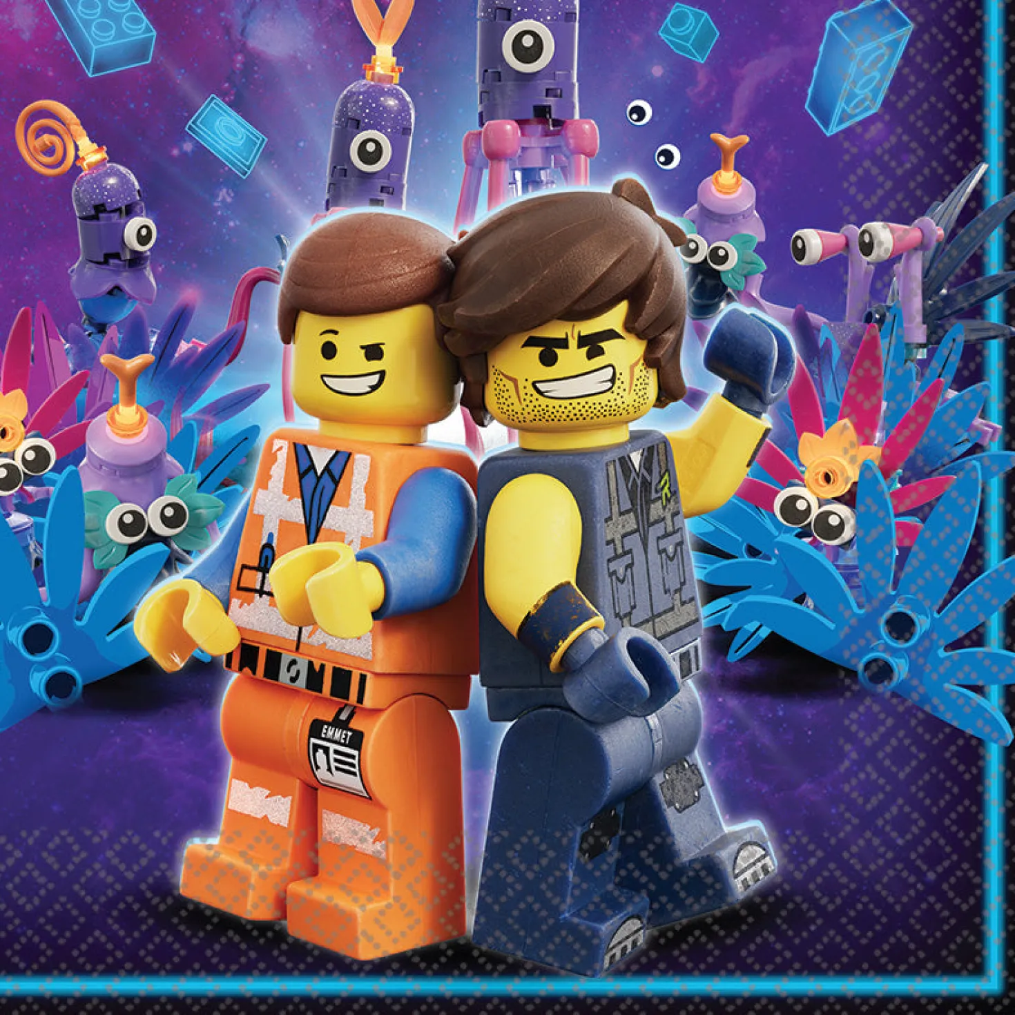 Lego movie 2 suuri lautasliina 16 kpl/pkt