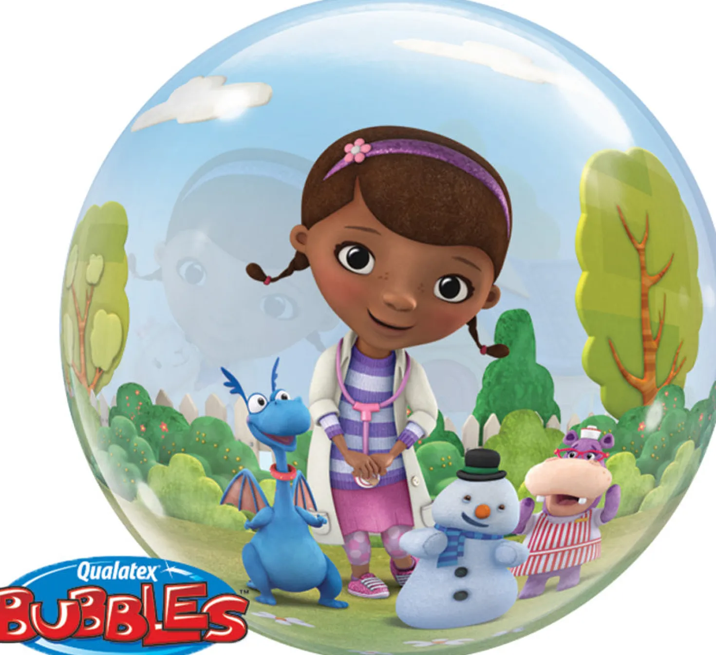 Lääkäri McStuffins, läpikuultava kuplailmapallo