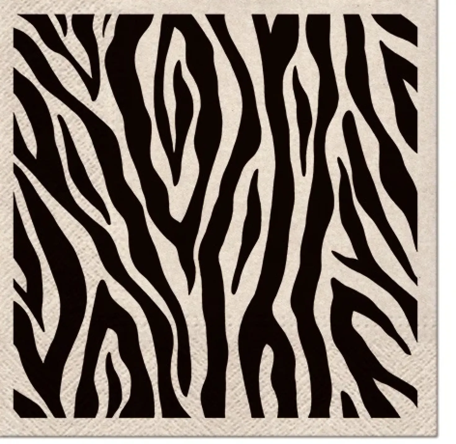 Lounaslautasliina 33 x 33 cm eko seepra 20 kpl/pkt