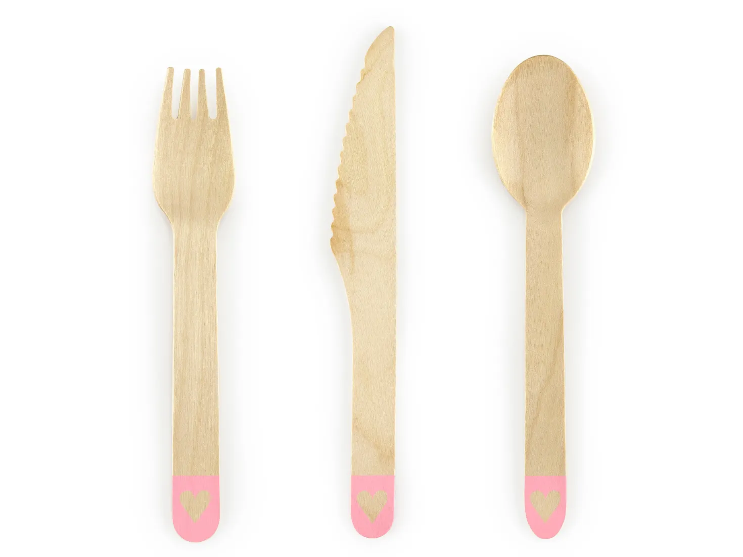 Love puiset aterimet 16 cm 18 kpl/pkt