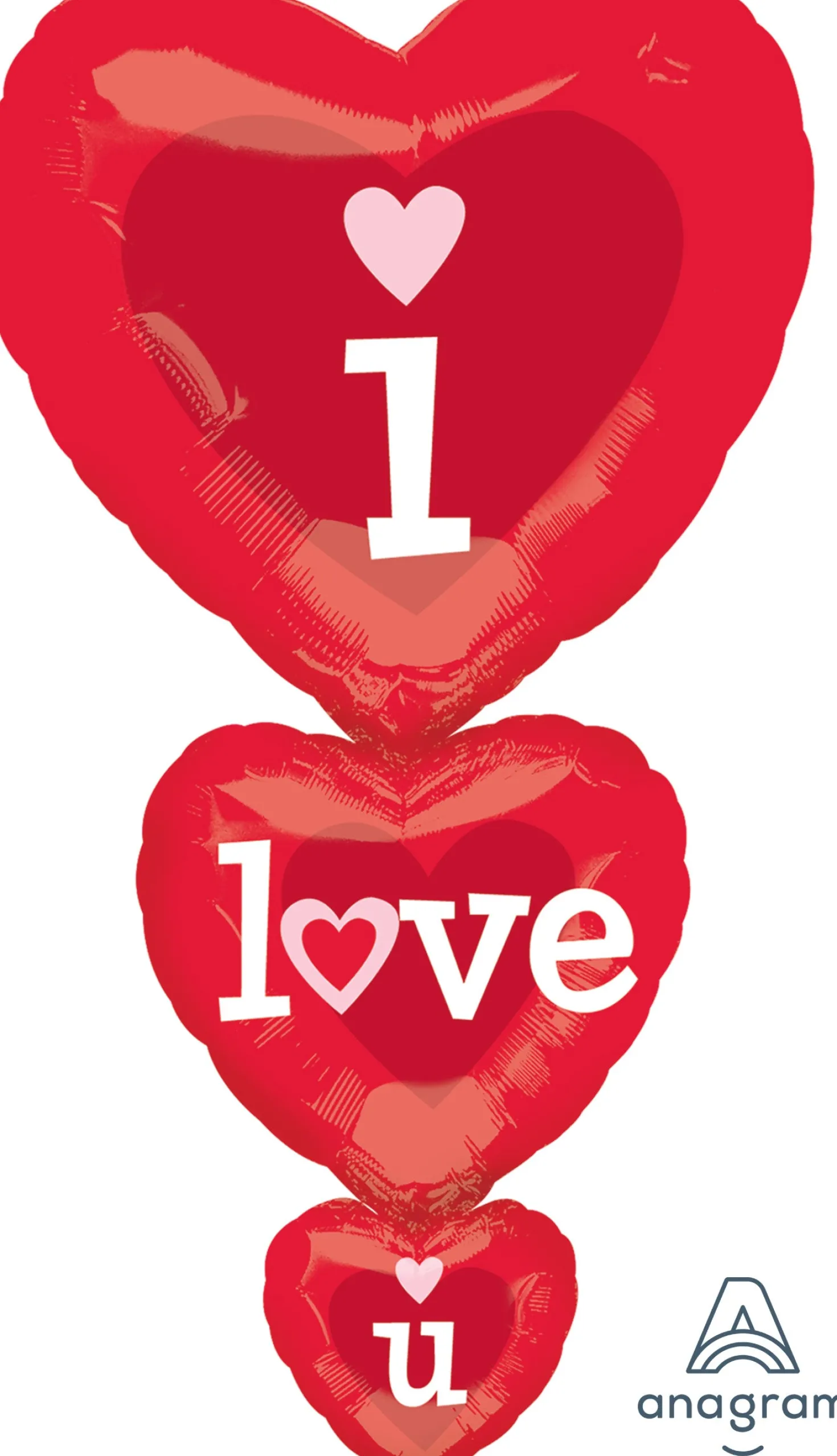 Love tripla muotofoliopallo
