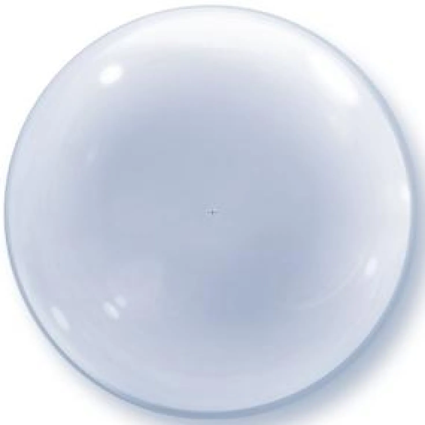 Läpinäkyvä deco kuplailmapallo