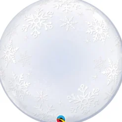 Lumihiutaleet deco kuplailmapallo