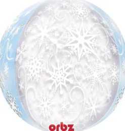 Lumihiutaleet pallokas 3D muotofoliopallo
