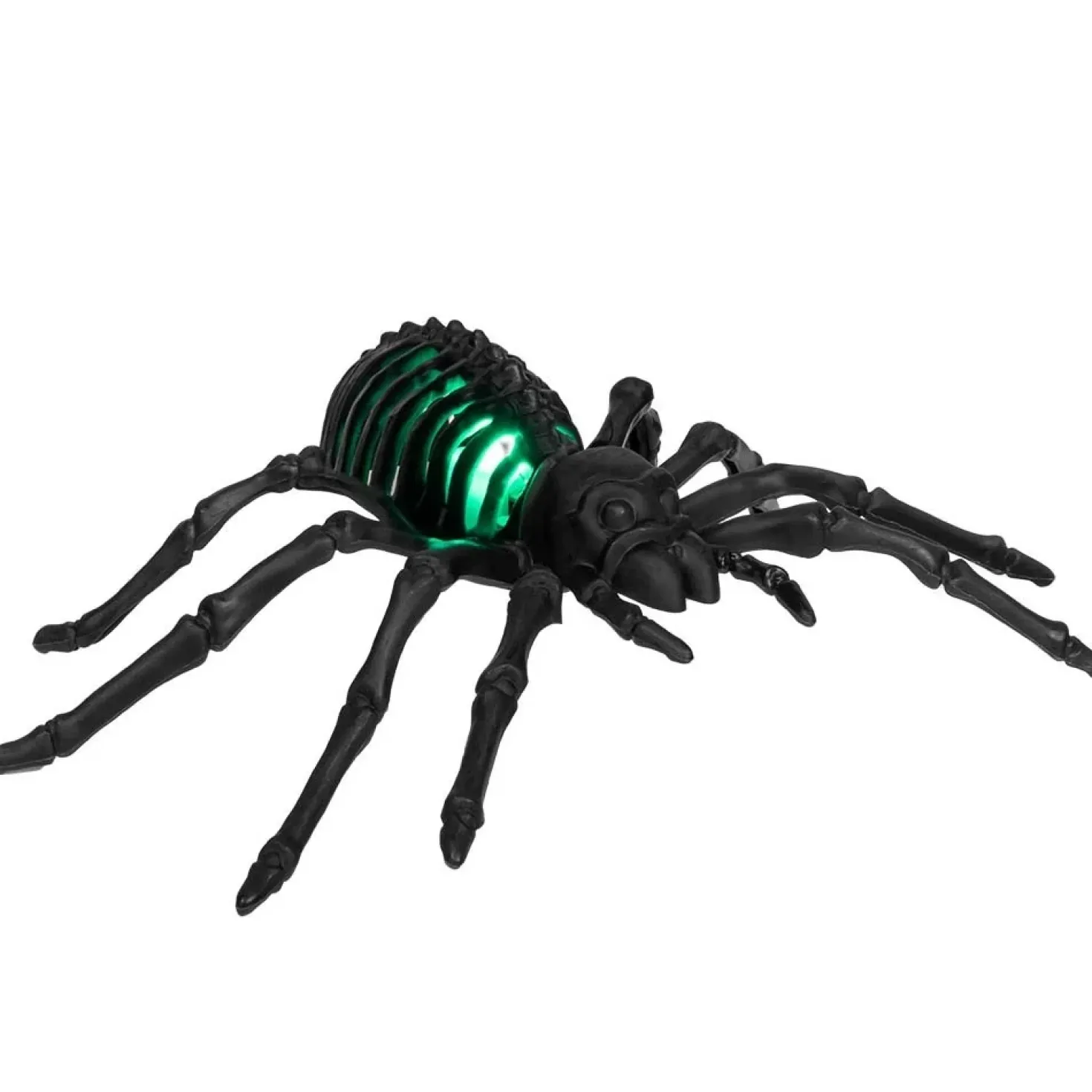 Luuranko hämähäkki LED-valolla