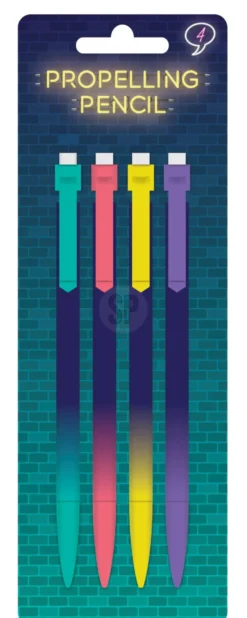 Lyijytäytekynä neon 4 kpl