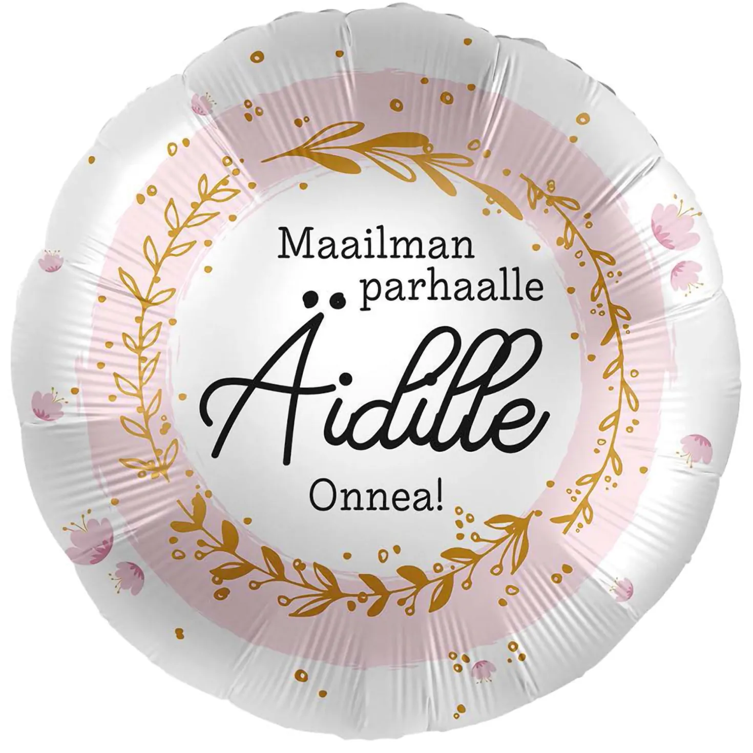 Maailman parhaalle äidille foliopallo