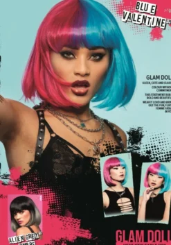 Manic Panic peruukki Blue Valentine Glam Doll Wig
