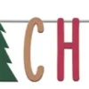 Merry Christmas kirjainnauha 1,5 m