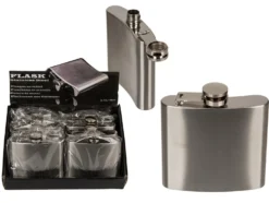 Metallinen taskumatti 140 ml 1 kpl/pkt