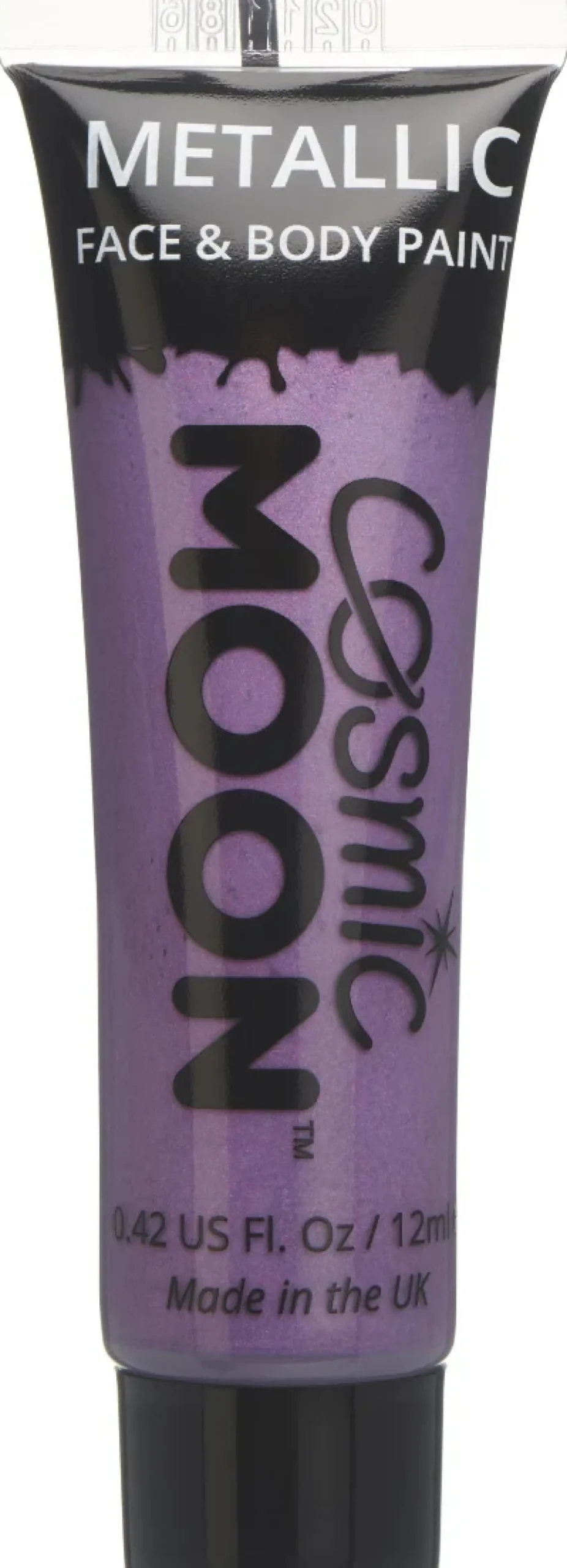 Metallinhohtoinen kasvoväri violetti 12 ml