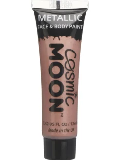 Metallinhohtoinen kasvoväri ruusukullanvärinen 12 ml