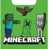 Minecraft kaverilahjapussi paperinen 4 kpl/pkt