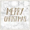 Mini joulukortti - Merry Christmas marmori
