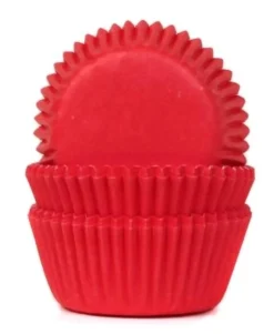 Mini-muffinivuoka, punainen
