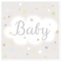 Mini onnittelukortti - Baby