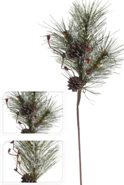 Männyn oksa 26 cm 1 kpl (2 erilaista vaihtoehtoa)
