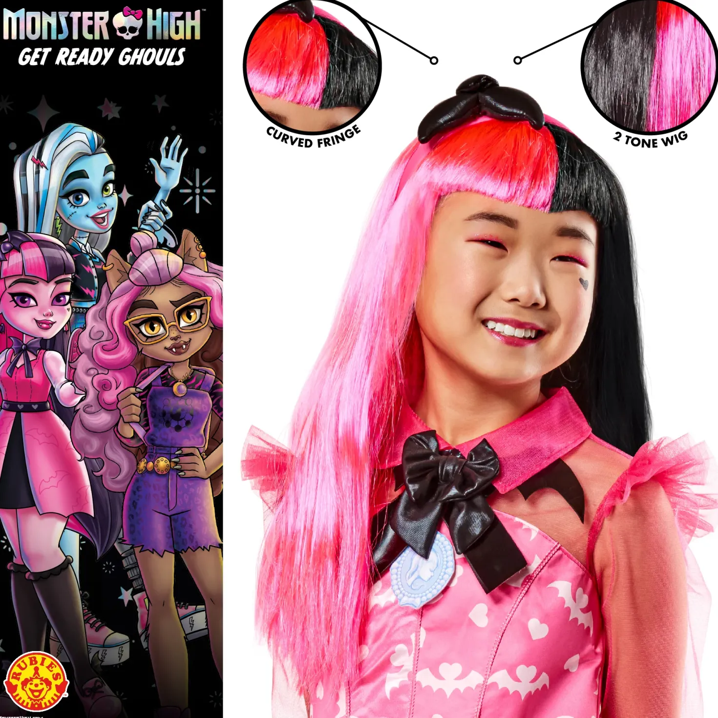 Monster High peruukki lasten