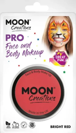 Moon kasvoväri punainen 36 g