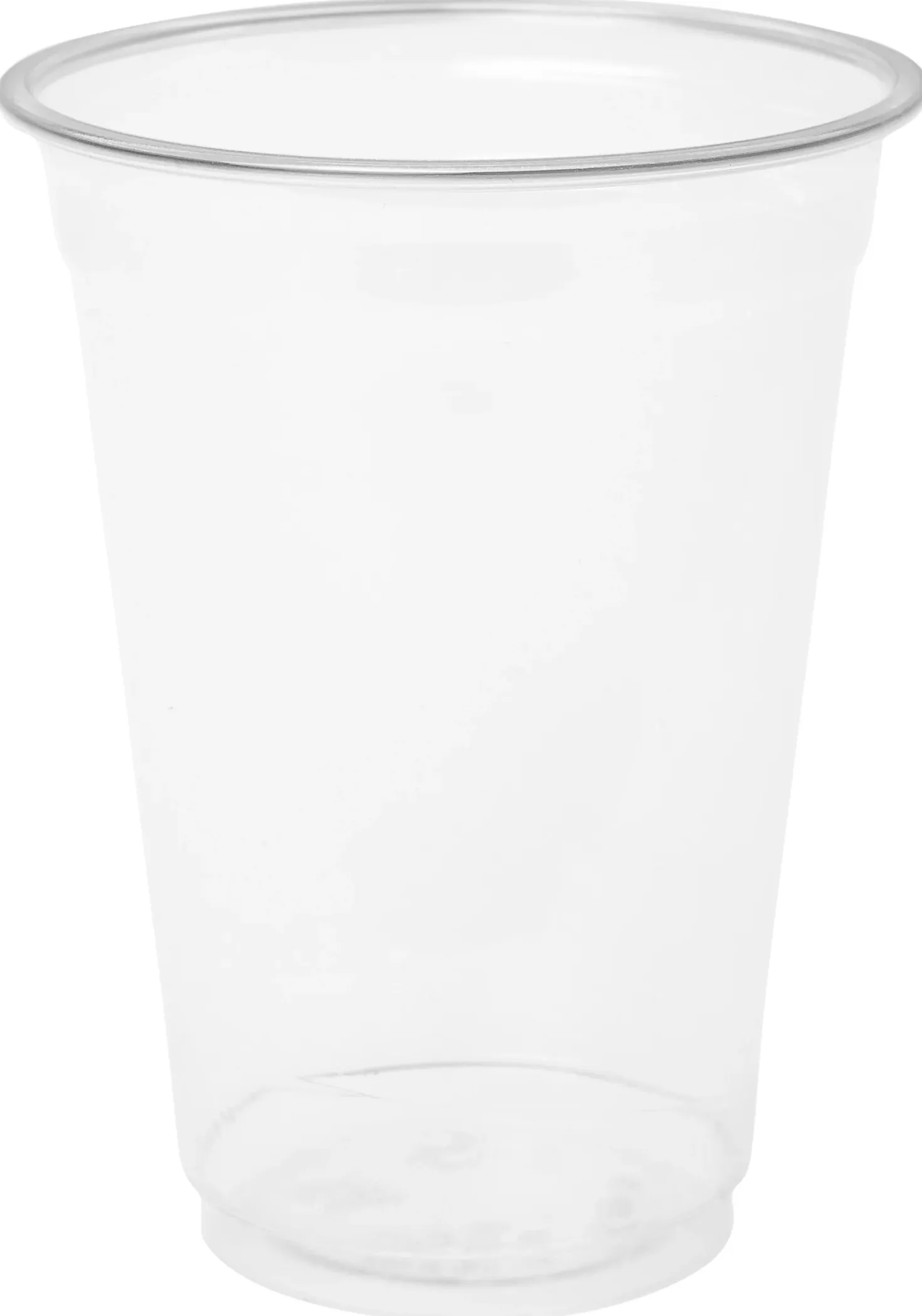 Muki 27 cl, läpikuultava kierrätysmuovi 12 kpl/pkt