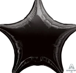 Musta tähti foliopallo