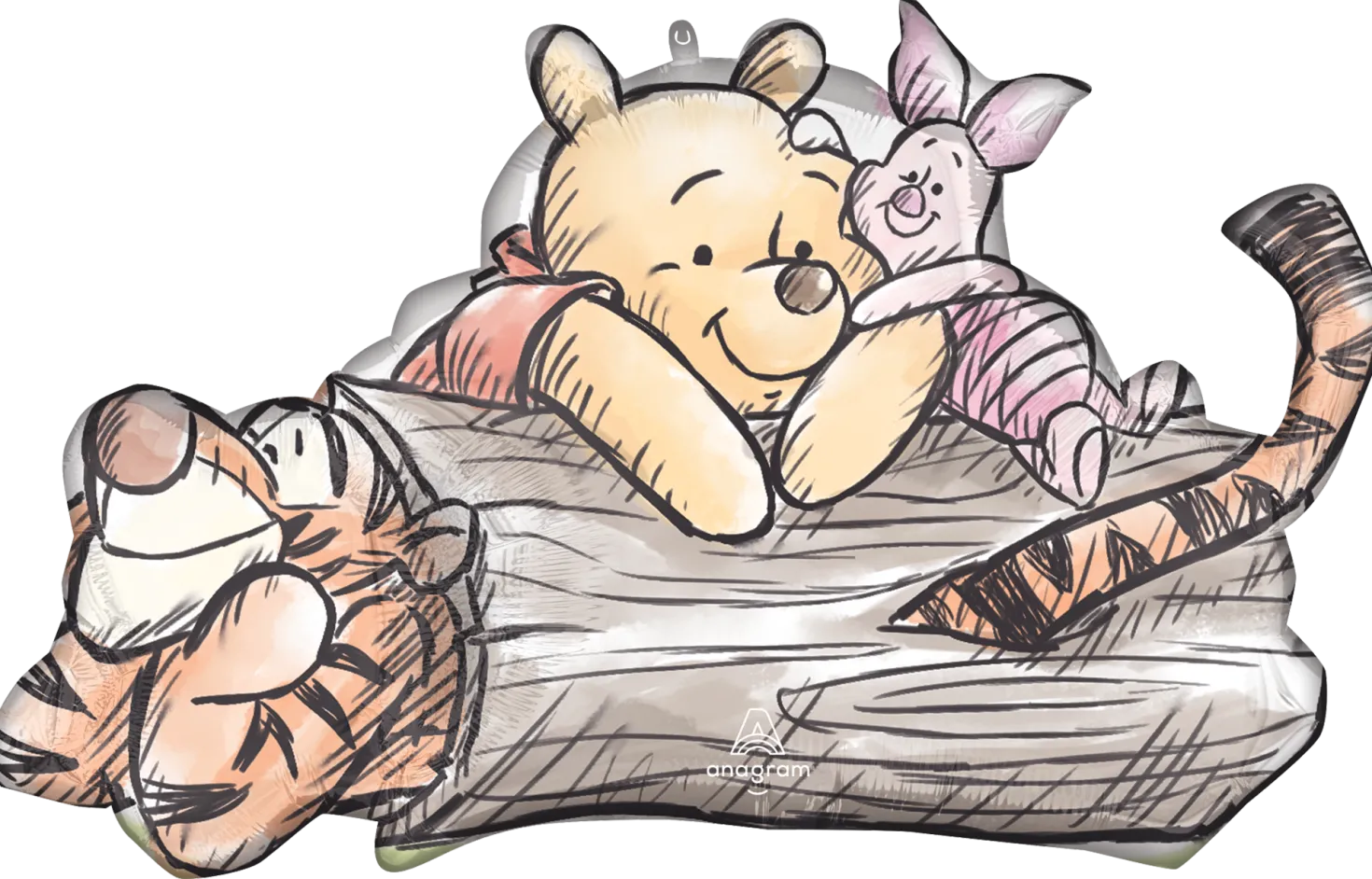 Nalle Puh muotofoliopallo
