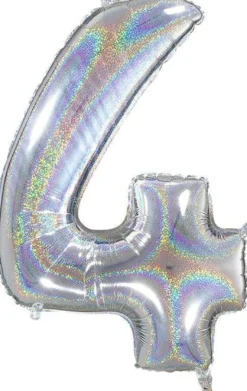Numerofolio 4 hologrammi hopea 70 cm