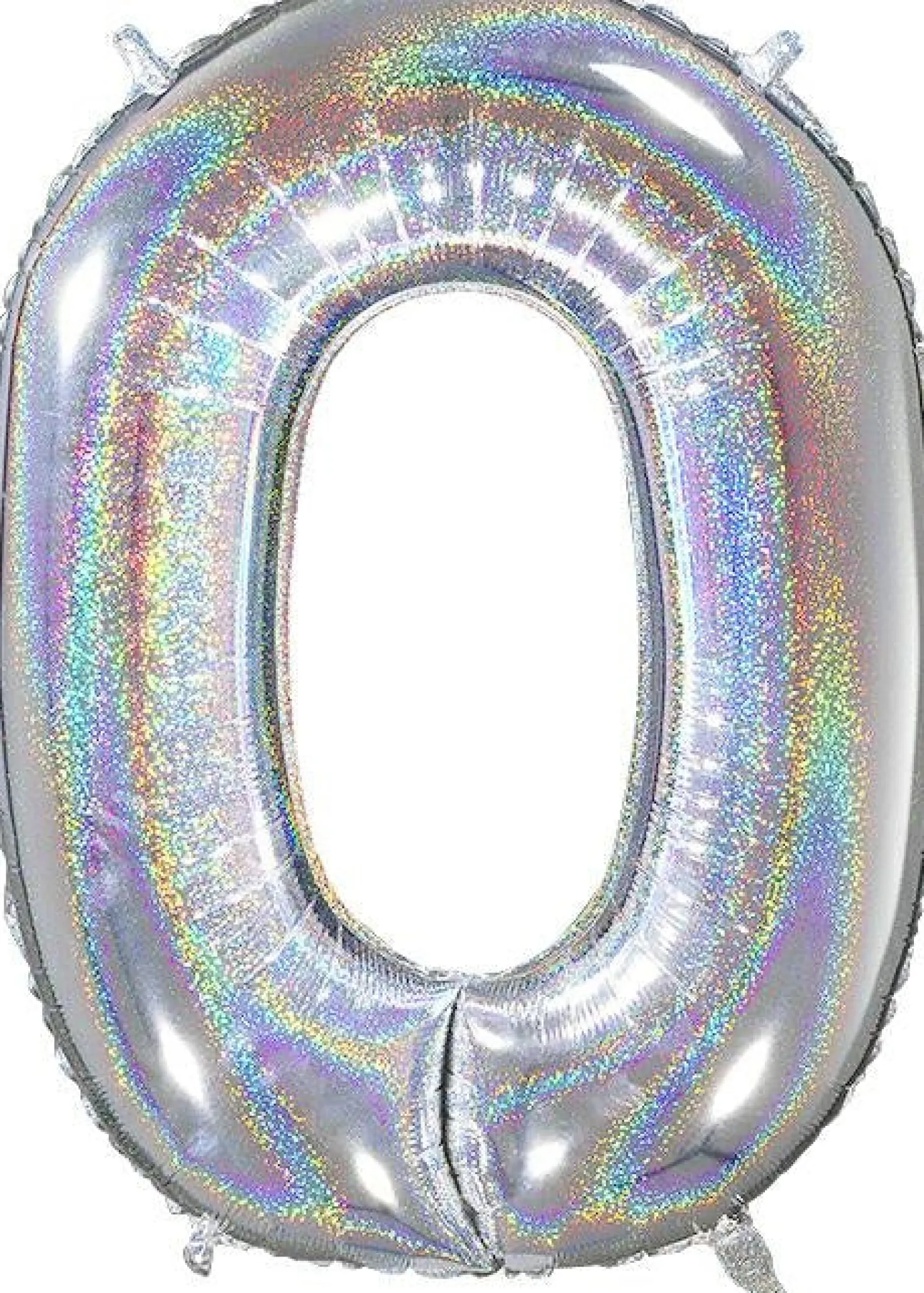 Numerofolio 0 hologrammi hopea 70 cm