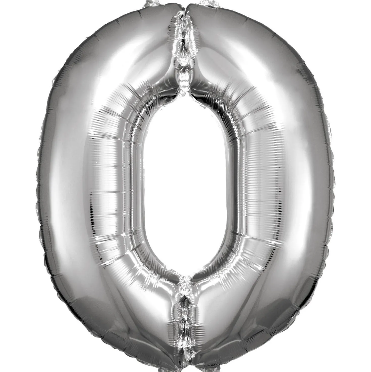 Numerofolio 0 hopeanvärinen 86 cm