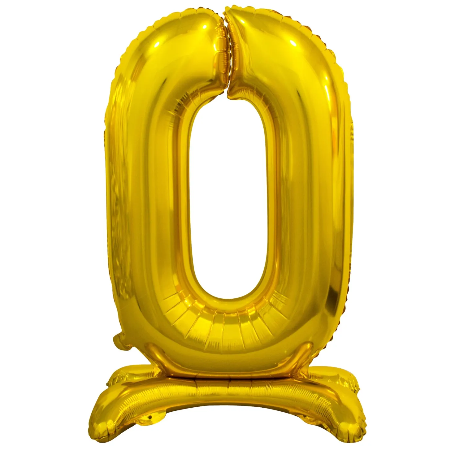 Numerofolio 0 jalustalla kullanvärinen 74 cm