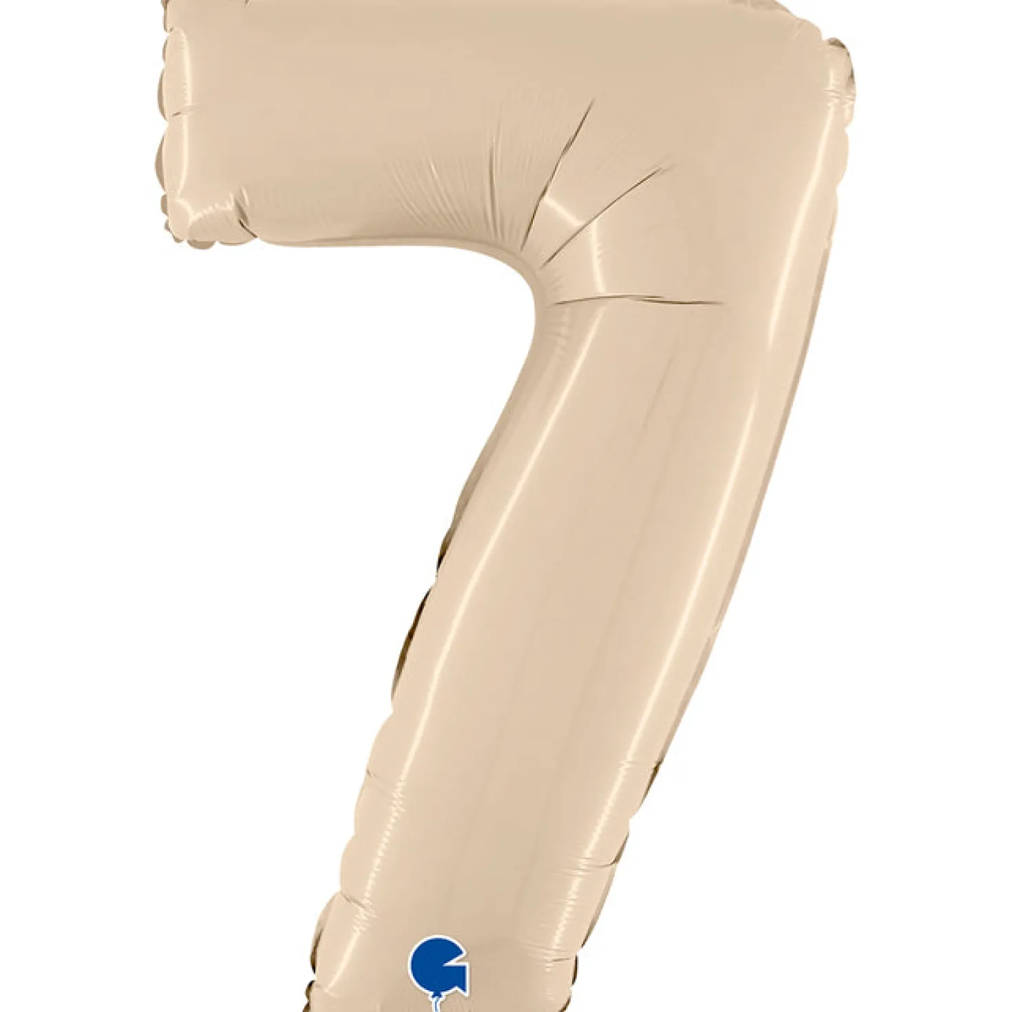 Numerofolio 7 kermanvärinen 70 cm