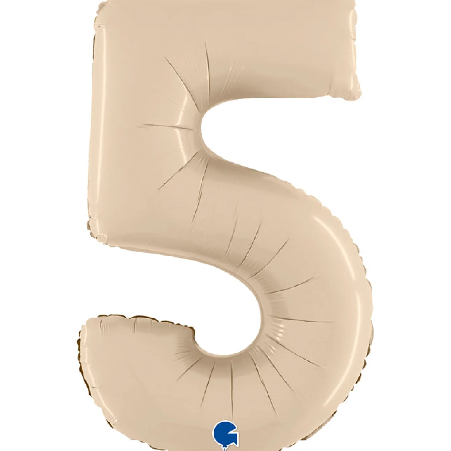 Numerofolio 5 kermanvärinen 70 cm