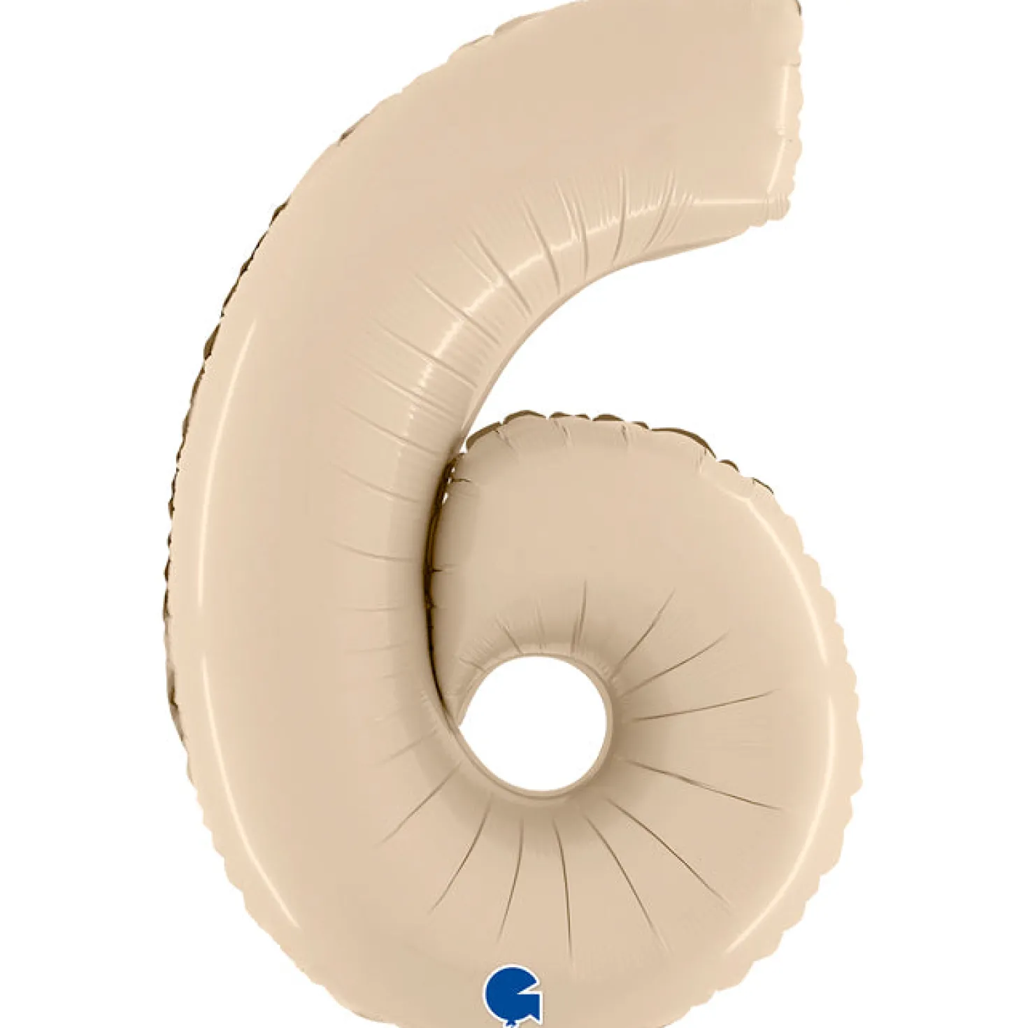 Numerofolio 6 kermanvärinen 70 cm