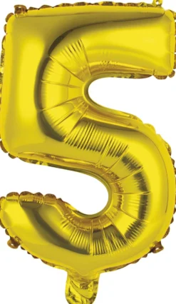 Numerofolio 5 kullanvärinen puhallettava 35 cm
