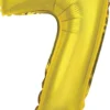 Numerofolio 7 kullanvärinen puhallettava 35 cm