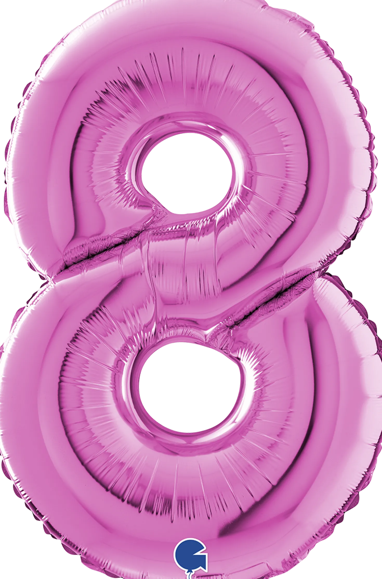 Numerofolio 8 pinkki 70 cm
