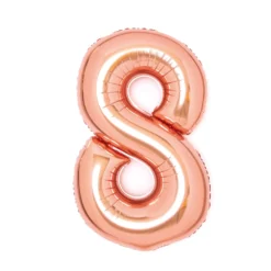 Numerofolio 8 ruusukullanvärinen 66 cm