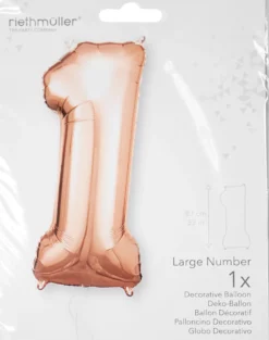 Numerofolio 1 ruusukullanvärinen 86 cm