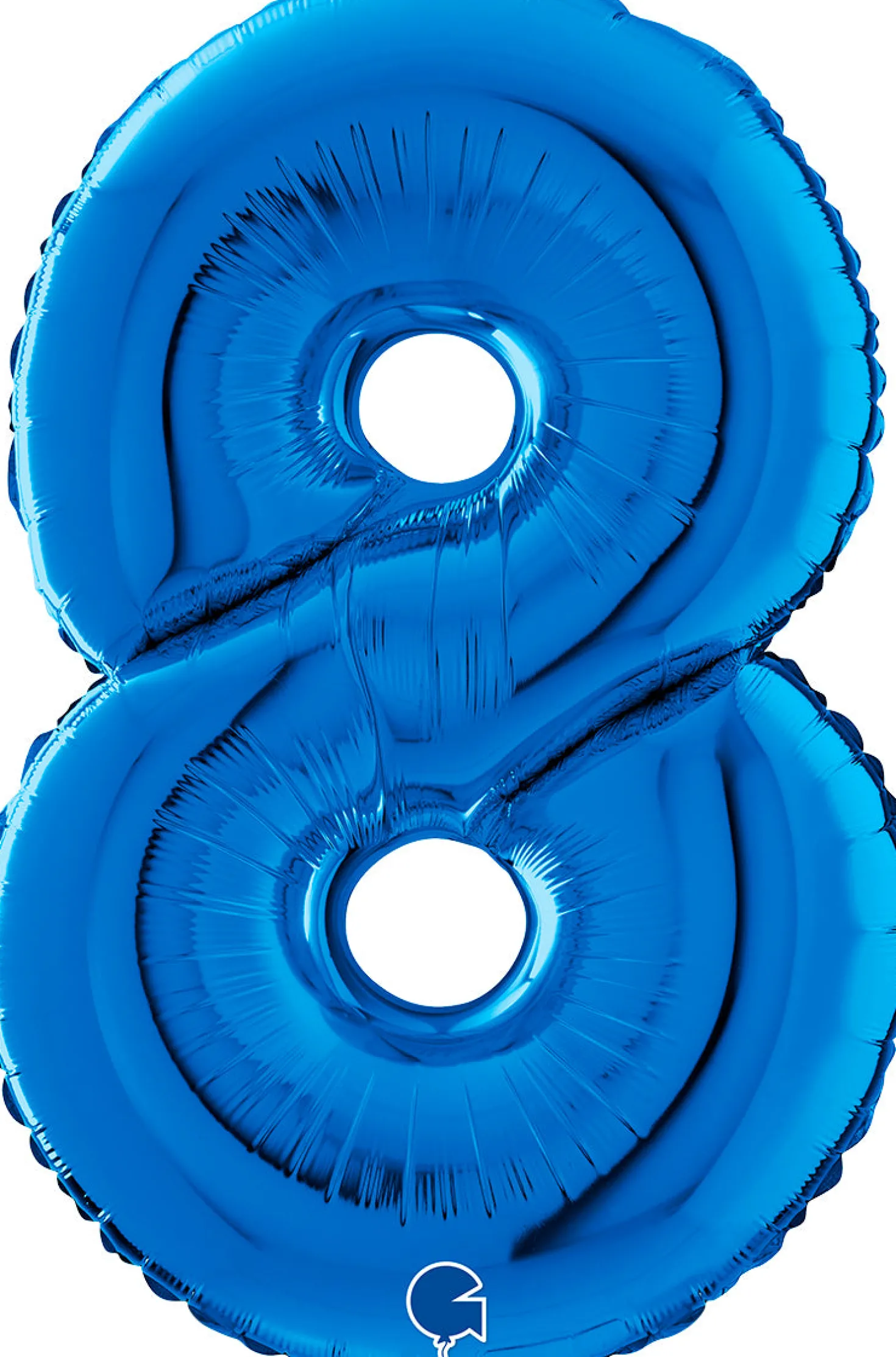Numerofolio 8 sininen 70 cm