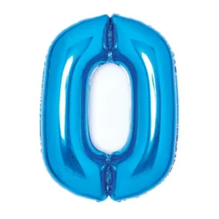 Numerofolio 0 sininen 66 cm