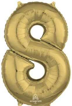 Numerofolio 8 valkokulta 66 cm